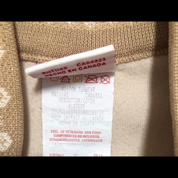 Milton Funwear Zip Jacket Sz Med - Picture 3 of 8